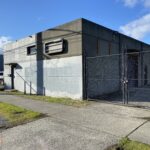 The simple yet indestructible concrete building on Leary Way in Ballard where "Viva! SeaTac" was recorded in 1997. (Feliks Banel/KIRO Newsradio)