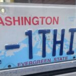 Photo: Scott Fitzsimmons' "I-1THIS" license plate.