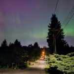 Image: The northern lights can be seen around Western Washington on Friday, May 10, 2024. 