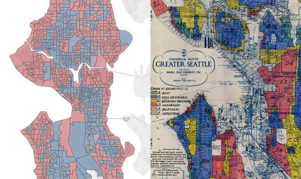 Seattle red lining...