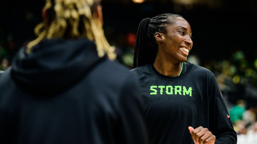 Photo: The Seattle Storm played their opening game on May 14, 2024....