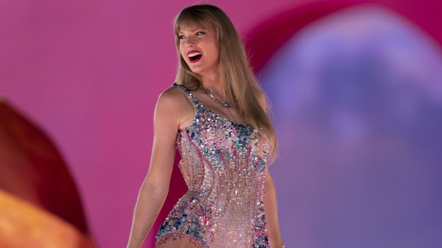 Photo: Taylor Swift performs during "The Eras Tour," Friday, May 5, 2023, at Nissan Stadium in Nash...